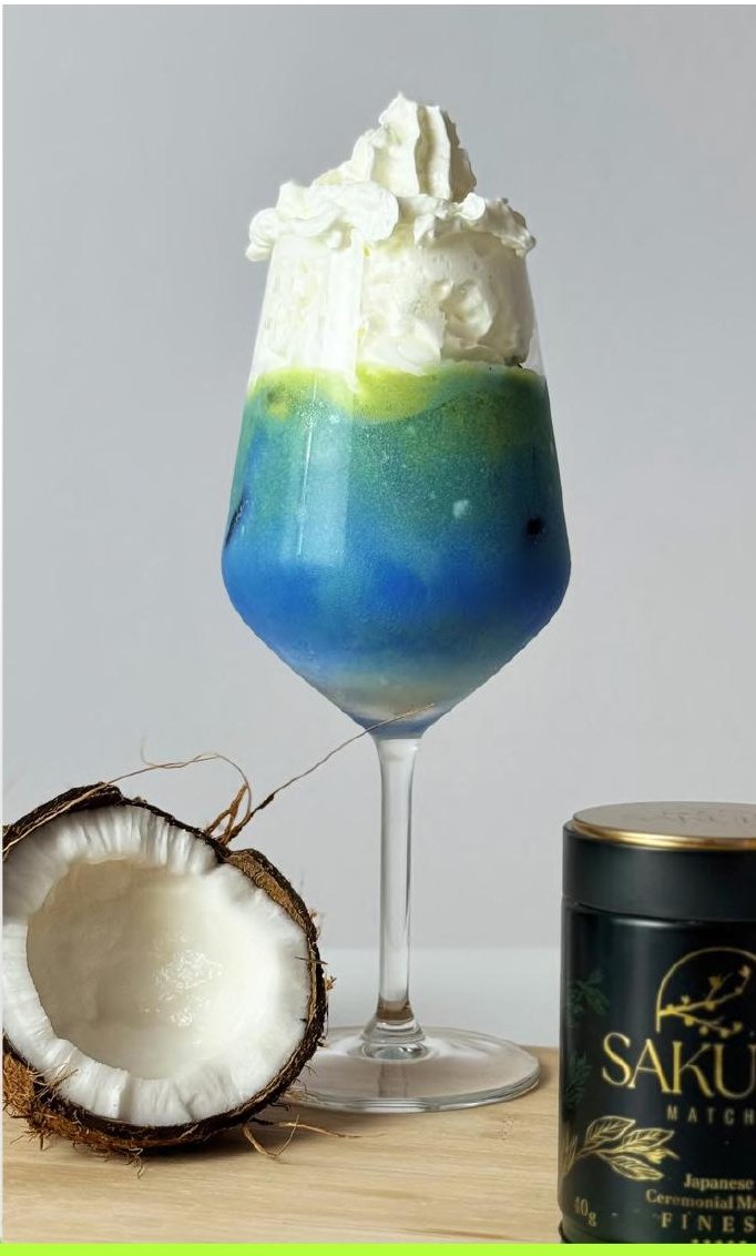 Galaxy Matcha Latte